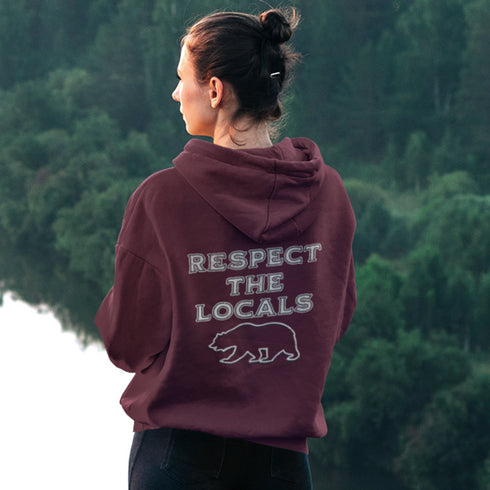 Respect The Locals Double Sided Hoodie